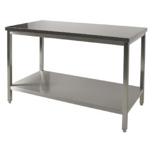 Table inox dmontable Largeur 600mm - Profondeur 600mm BERTRAND en stock